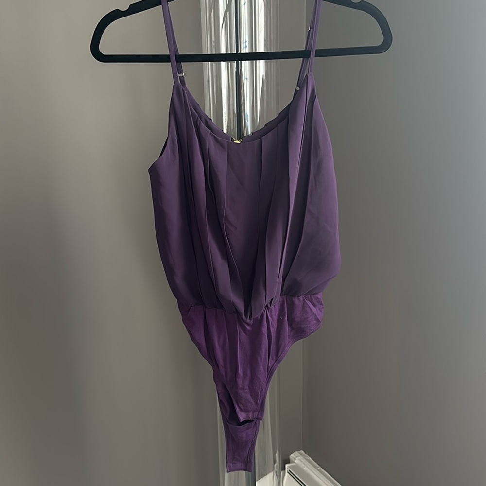 Caribbean Queen Purple Bodysuit - S